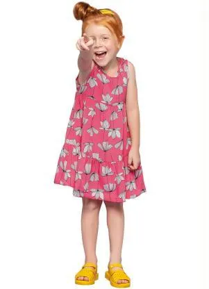 Nanai - Vestido Infantil Rosa - NANAI