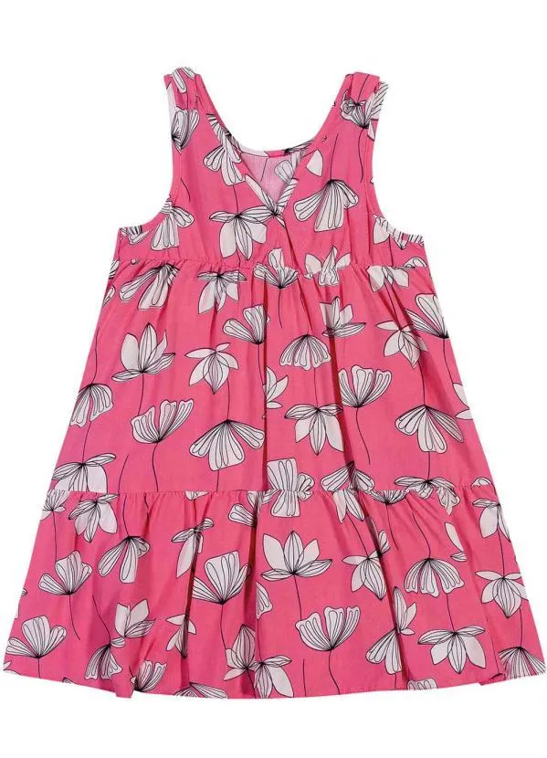 Nanai - Vestido Infantil Rosa 3