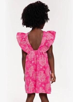 Trick Nick - Vestido Infantil Rosa - TRICK NICK