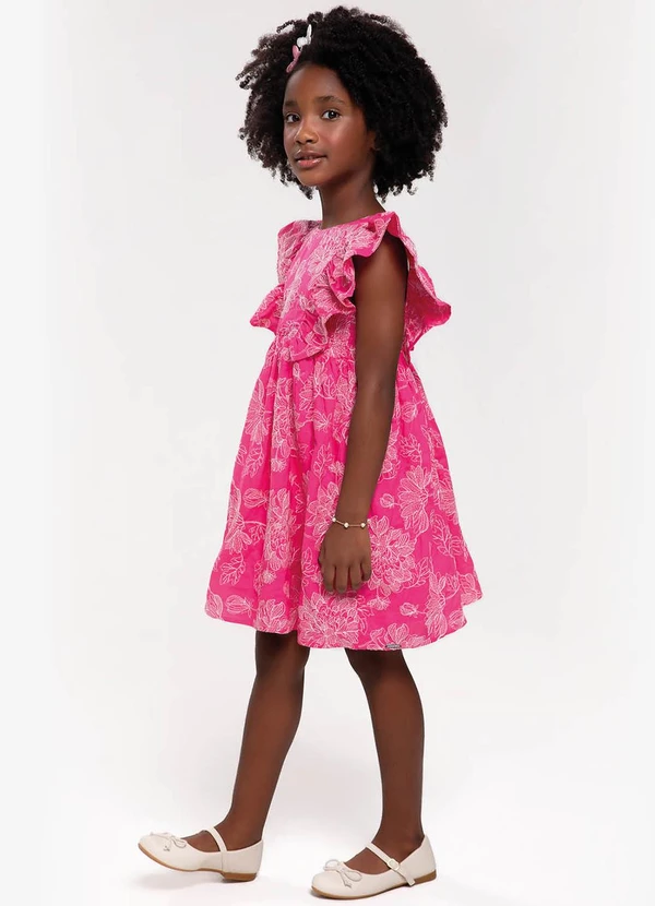 Trick Nick - Vestido Infantil Rosa 3