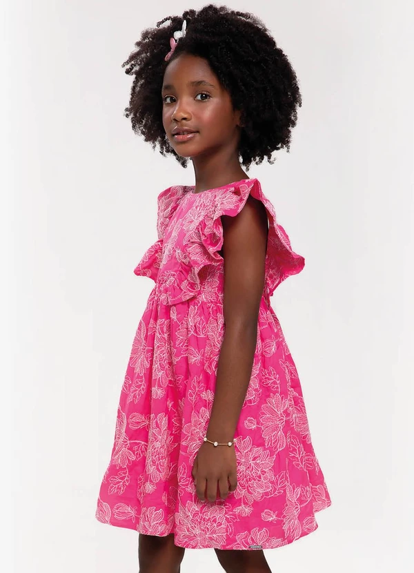 Trick Nick - Vestido Infantil Rosa 4