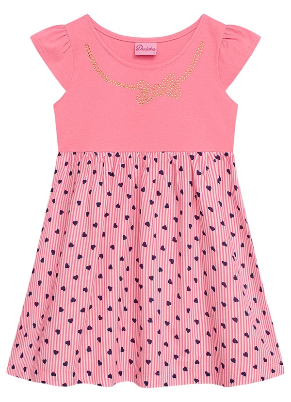 Duduka - Vestido Infantil Rosa
