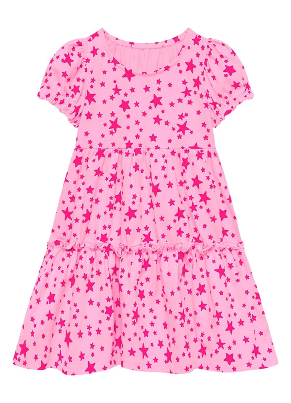 Duduka - Vestido Infantil Rosa