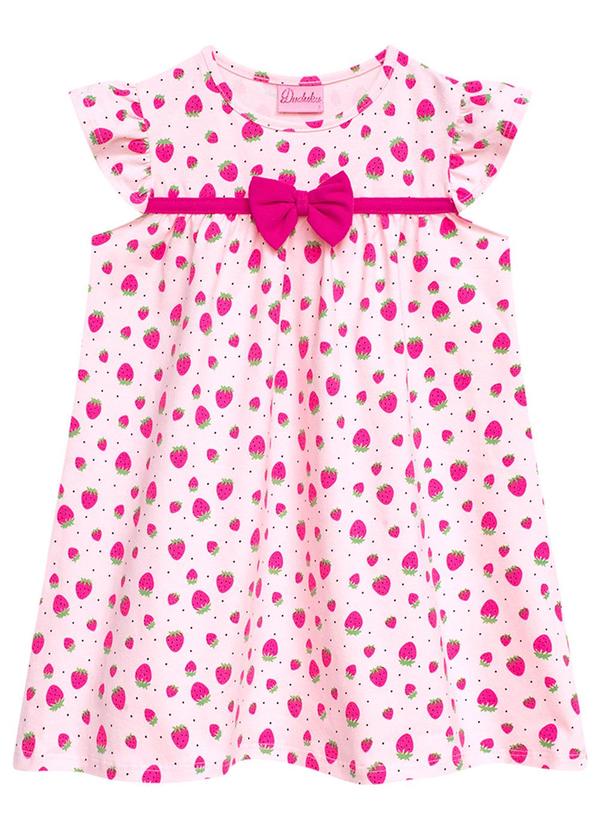 Duduka - Vestido Infantil Rosa