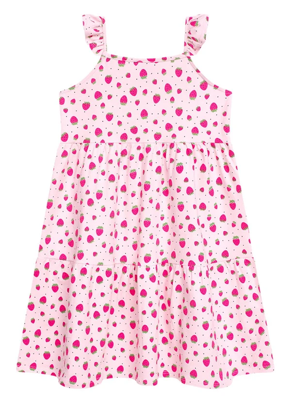 Duduka - Vestido Infantil Rosa 2