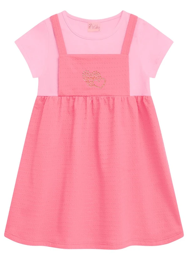 Duduka - Vestido Infantil Rosa