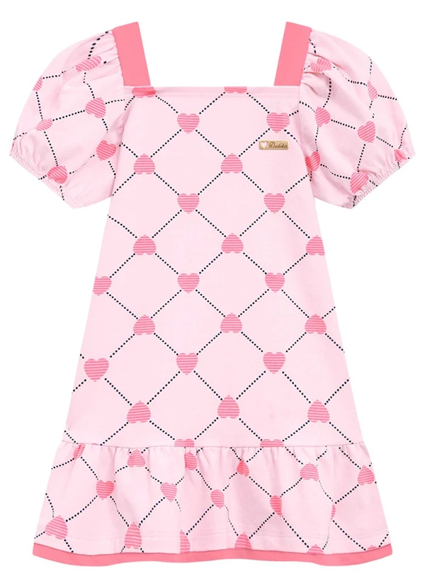 Duduka - Vestido Infantil Rosa