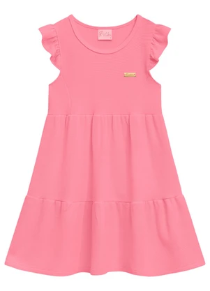 Duduka - Vestido Infantil  Rosa - DUDUKA