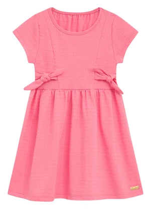Duduka - Vestido Infantil  Rosa - DUDUKA