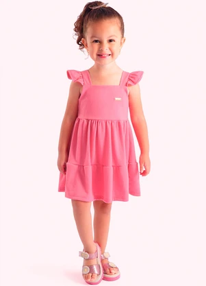 Duduka - Vestido Infantil   Rosa - DUDUKA
