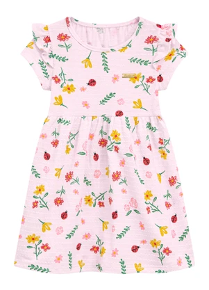 Duduka - Vestido Infantil  Rosa - DUDUKA