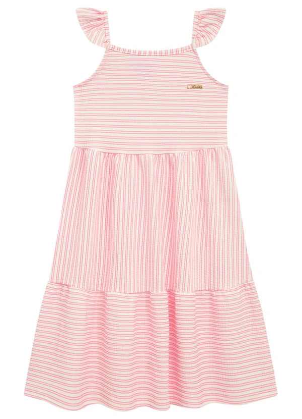 Duduka - Vestido Infantil Rosa