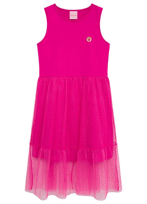 Duduka - Vestido Infantil Rosa