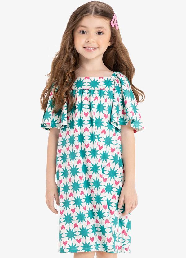 Rovi Kids - Vestido Infantil Verde