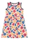 Duduka - Vestido Infantil Rotativo Estampa Folhas  Bege - variação: Bege