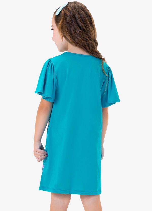 Rovi Kids - Vestido Infantil Sereia Azul 2