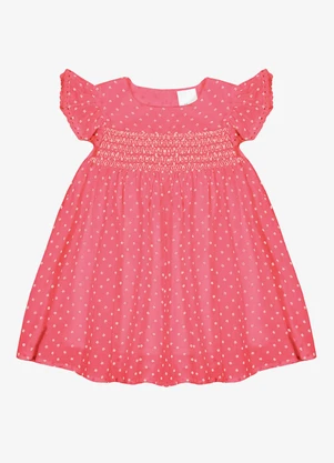 Trick Nick - Vestido Infantil Tricoline Laranja - TRICK NICK