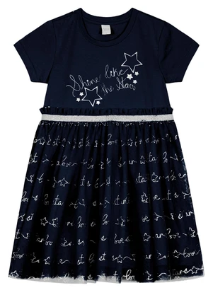 Trick Nick - Vestido Infantil Tule Azul - TRICK NICK