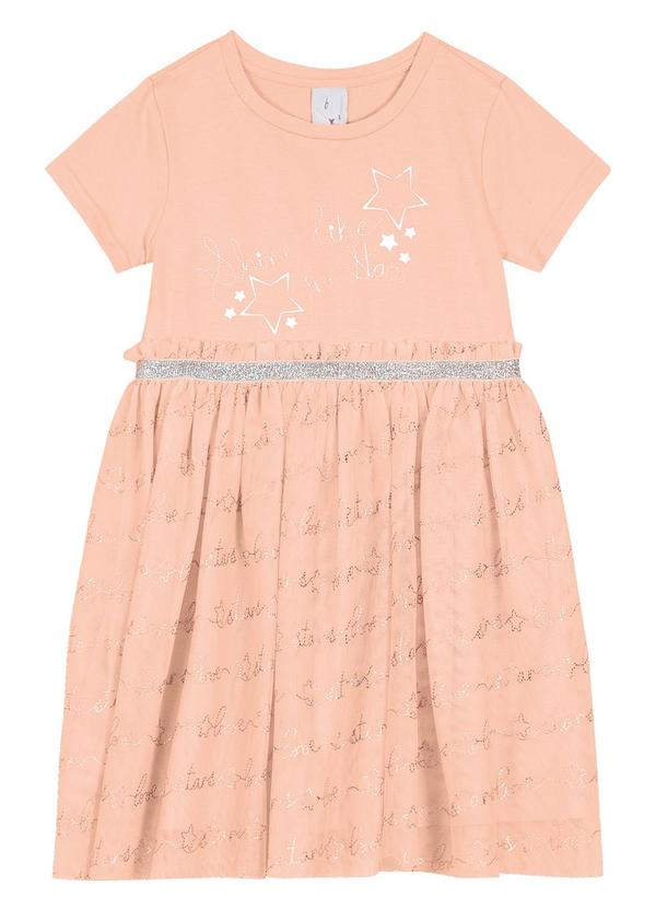 Trick Nick - Vestido Infantil Tule Rosa