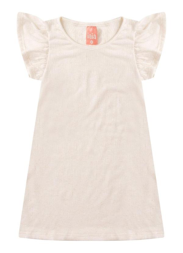 Rosa Azul - Vestido Infantil Verão Menina Iaia Branco 3