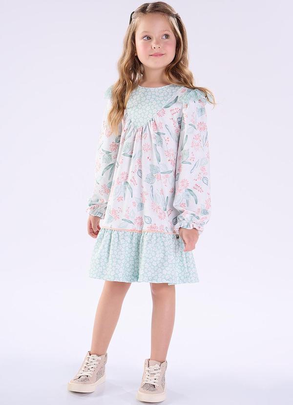 Kiki - Vestido Infantil Verde