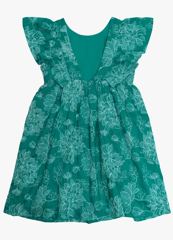 Trick Nick - Vestido Infantil Verde 2