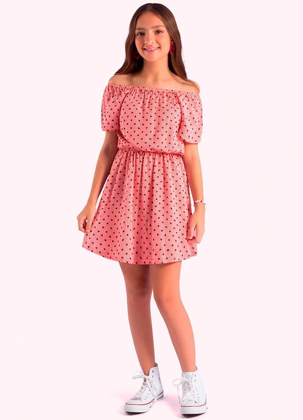 Duduka - Vestido Infantil Vermelha 2