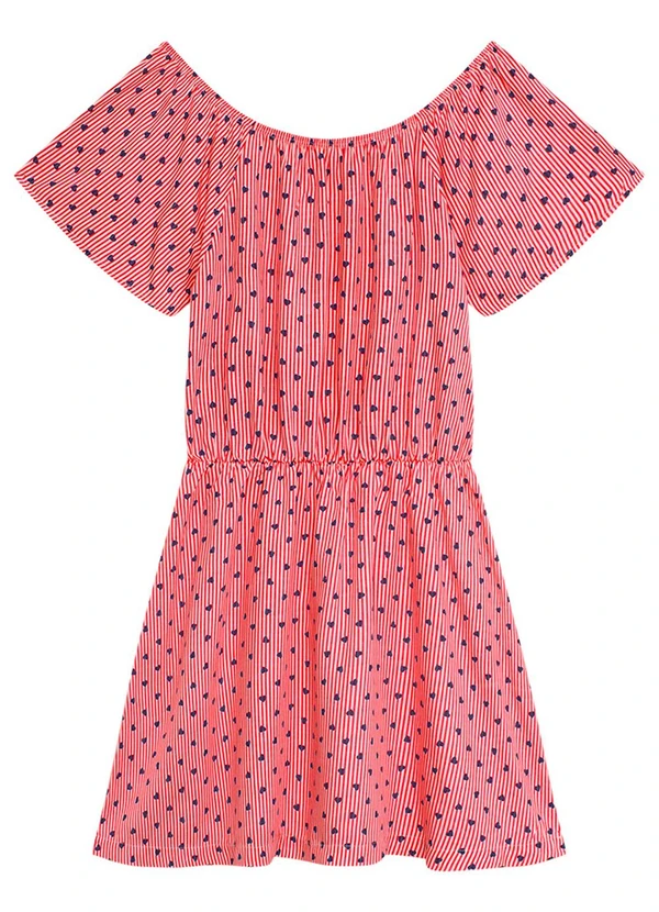 Duduka - Vestido Infantil Vermelha 3