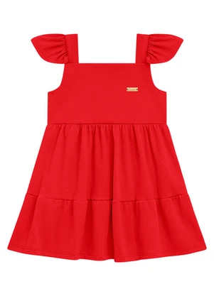 Duduka - Vestido Infantil   Vermelha - DUDUKA