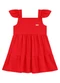 Duduka - Vestido Infantil   Rosa - variação: Vermelha