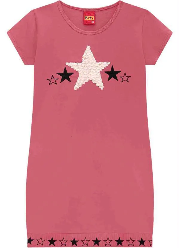 Kyly - Vestido Infantil Vermelho