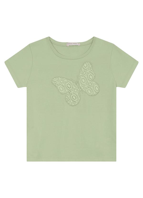 Trick Nick - Vestido Infnatil em Anarruga Verde