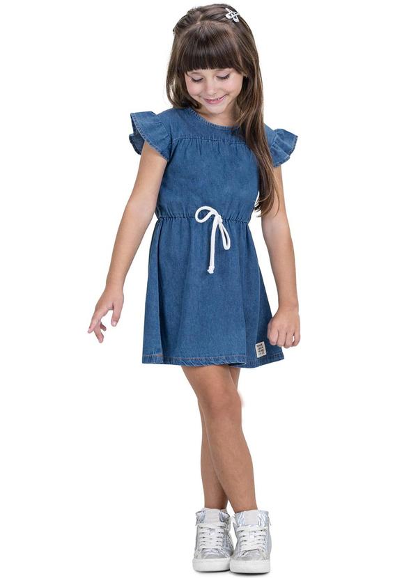 Trick Nick - Vestido Jeans Infantil Azul