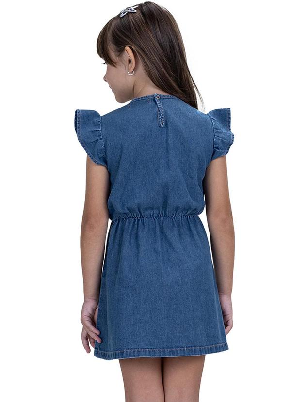 Trick Nick - Vestido Jeans Infantil Azul 2