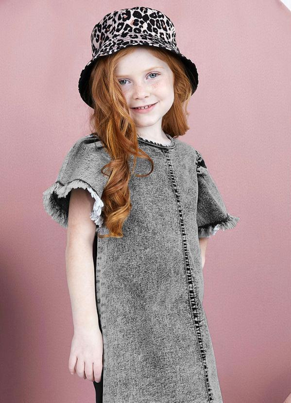 Momi - Vestido Jeans Preto