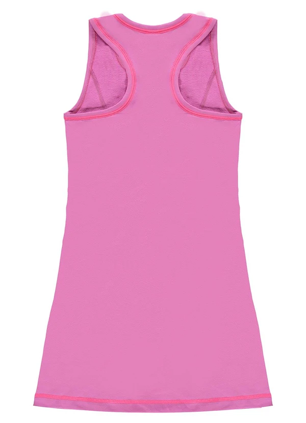 Gloss - Vestido Juvenil em Molecotton Rosa 6