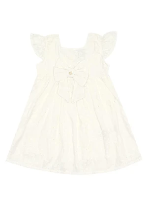 Pulla Bulla - Vestido Laise e Malha Forro Bege - PULLA BULLA