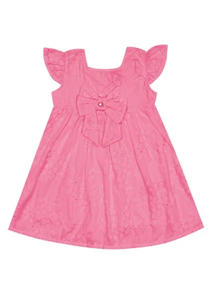 Pulla Bulla - Vestido Laise e Malha Forro Pink - PULLA BULLA