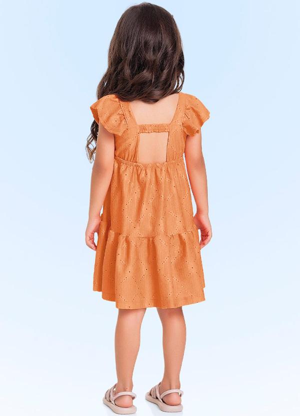 Fakini Kids - Vestido Laranja 2