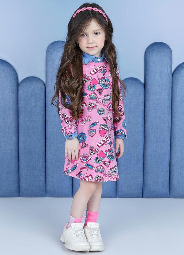 Momi - Vestido Let'S Go Rosa