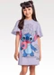 Fakini Kids - Vestido Lilo & Stitch Azul - variação: Roxo