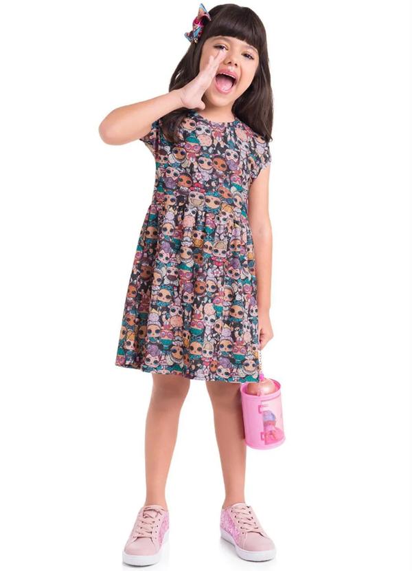 Brandili - Vestido Lol Surprise Preto