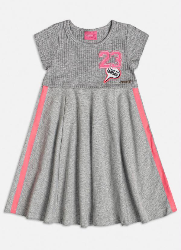 Momi - Vestido Love Cinza