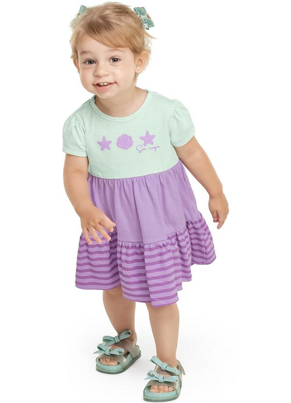 Alenice - Vestido Magia do Mar Menina Verde