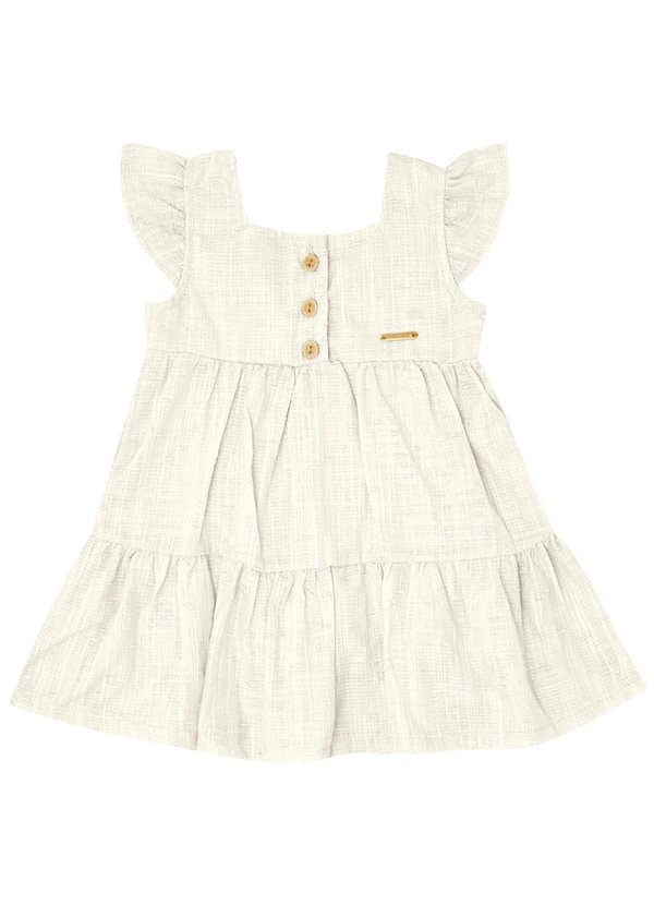 Pulla Bulla - Vestido Malha Bege