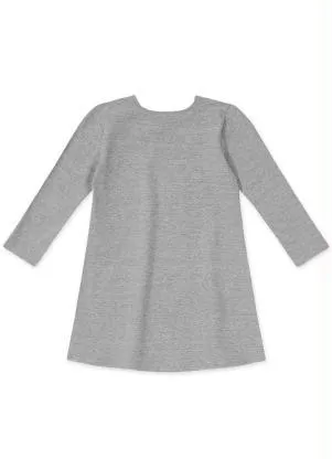 Lilica Ripilica - Vestido Malha Cinza - LILICA RIPILICA