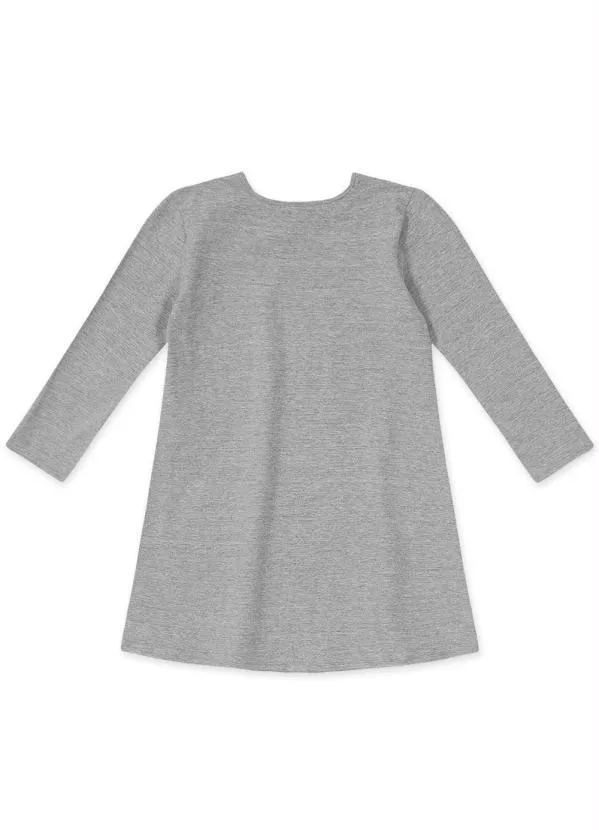 Lilica Ripilica - Vestido Malha Cinza 2