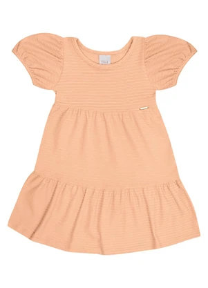 Pulla Bulla - Vestido Malha Corrente Laranja - PULLA BULLA