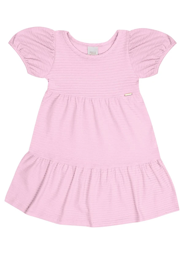 Pulla Bulla - Vestido Malha Corrente Rosa 2