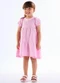 Pulla Bulla - Vestido Malha Corrente Rosa - variação: Rosa
